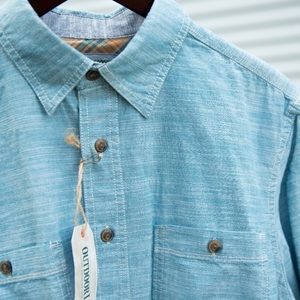 Blue Outdoorlife Button Down Shirt